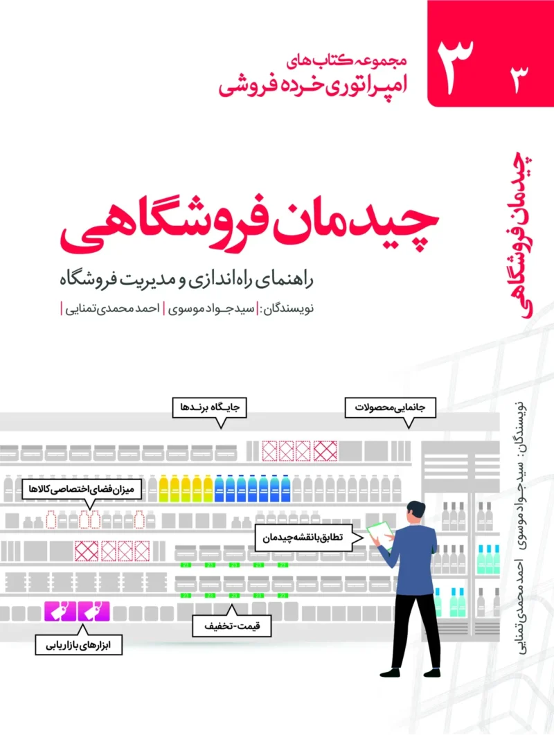 خرید کتاب چیدمان فروشگاهی اثر سید جواد موسوی نشر کتاب مهربان
