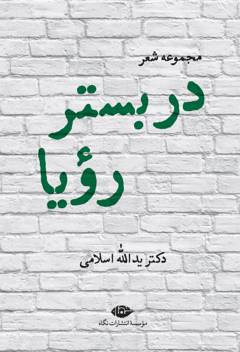 کتاب مجموعه شعر در بستر رویا دکتر یدالله اسلامی نشر نگاه