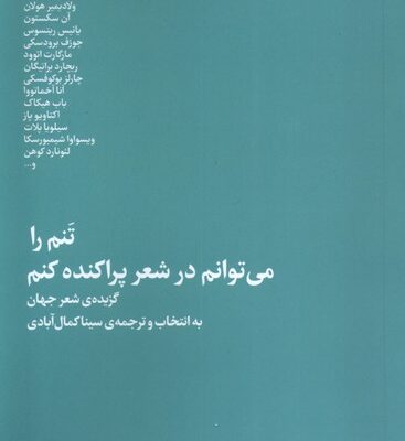 کتاب تنم را می توانم در شعر پراکنده کنم سینا کمال آبادی