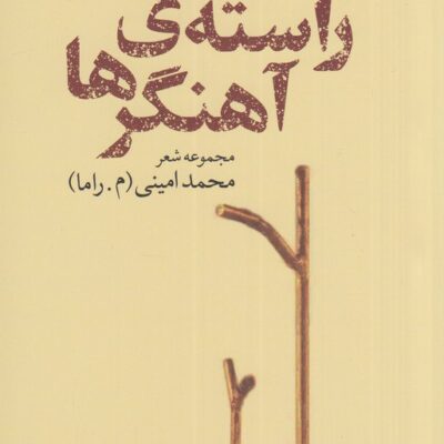 کتاب راسته ی آهنگرها مجموعه شعر محمد امینی نشر گل آذین