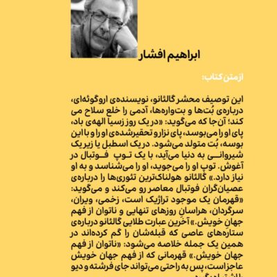 کتاب از نفس افتاده اثر ابراهیم افشار نشر وزن دنیا