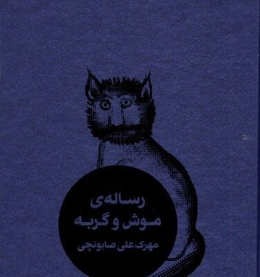 کتاب رساله ی موش و گربه مهرک علی صابونچی نشر طبل