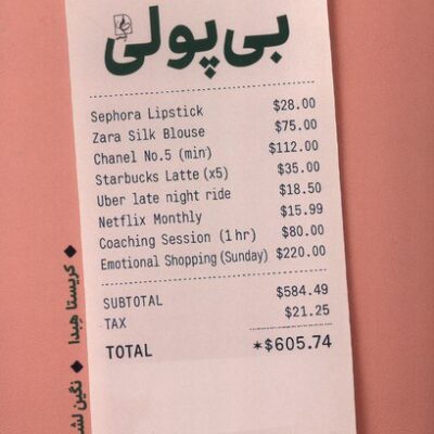 کتاب بی پولی مدیریت دخل و خرج به روش مینیمال نشر مضامین