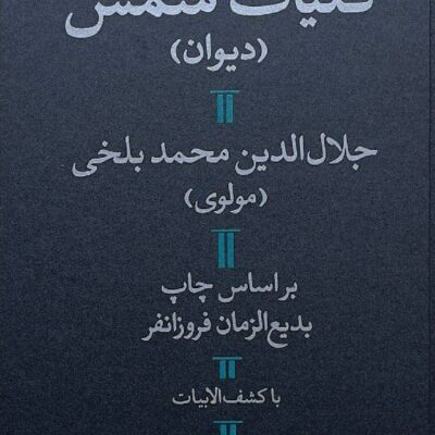 کتاب دیوان کلیات شمس بدیع الزمان فروزان فر نشر هرمس