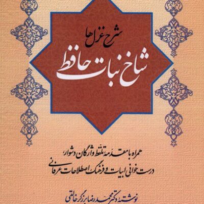 کتاب شرح غزل ها شاخ نبات حافظ محمدرضا برزگر خالقی نشر گستره