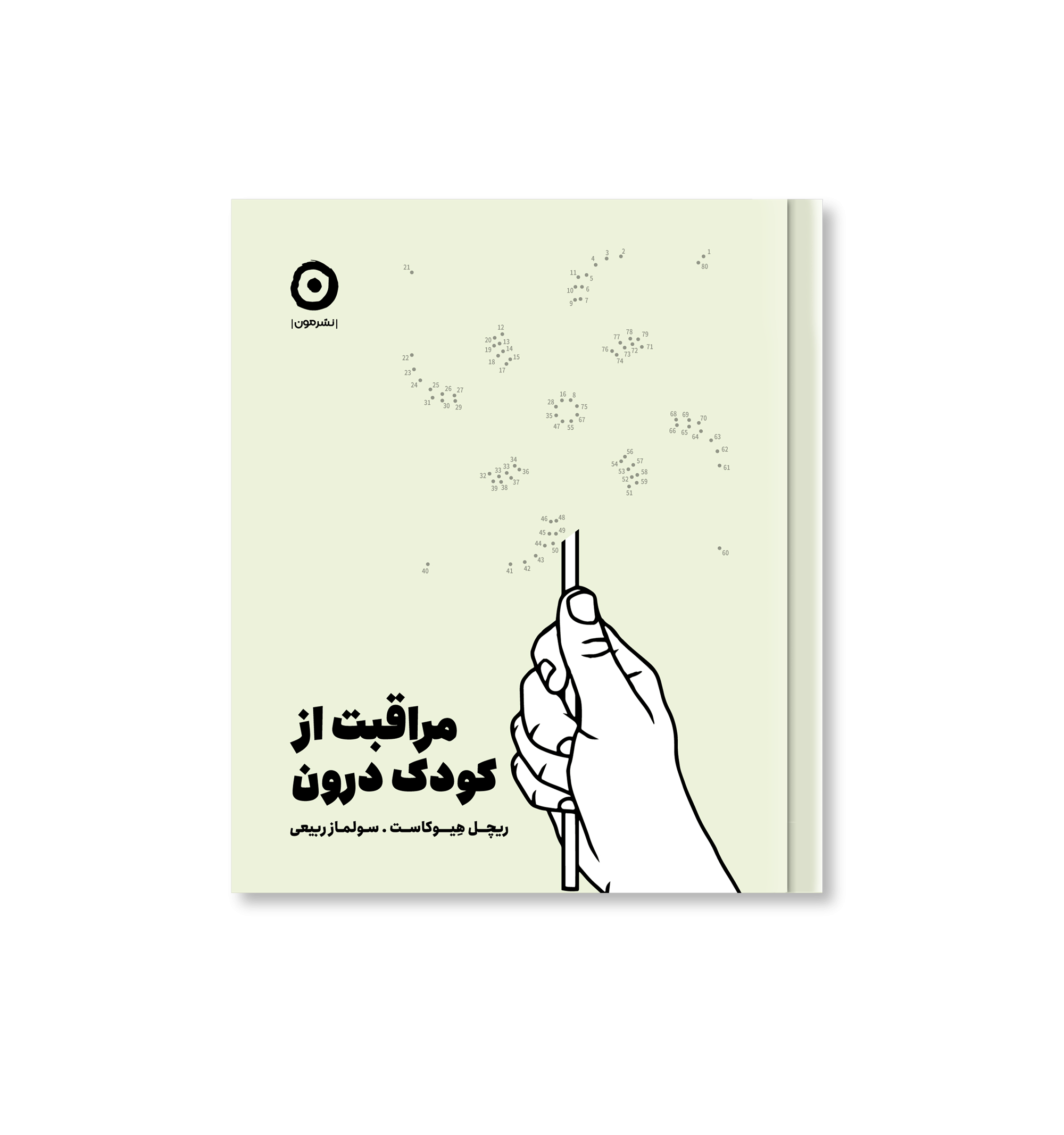 موکاپ-ژورنال-برای-مارکتینگ کتاب مراقبت از کودک درون نوشته ریچل هیوکاست نشر مون